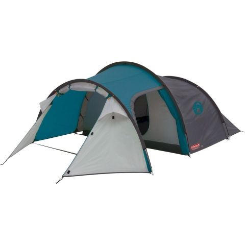 Coleman Cortes 2 Tunneltent - tent 2 persoons - ruime voortent - snel opzetten - Blauw/Wit