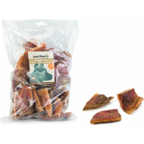 DeliSnacks runderkophuidstukjes.