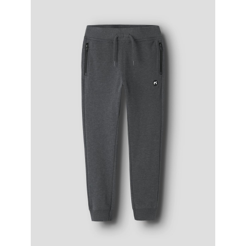 Name It Joggingbroek - Noos - NkmVimo - Dark Grey Melange - Name It - 11 jaar (146) - Joggingbroek