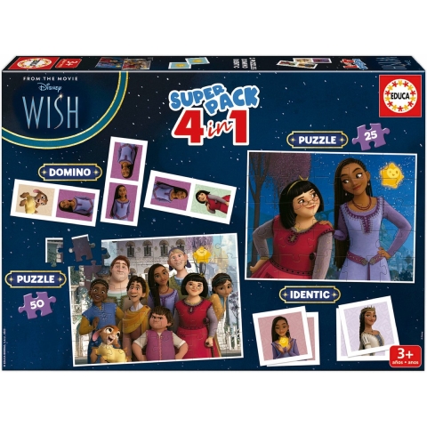 Educa Superpakket - 4 in 1 - Wens - Educa - OneSize - Puzzel