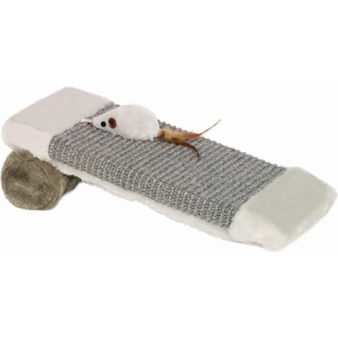 Nobby krabplank patty grijs/zwart - 35 x 14 x 9 cm