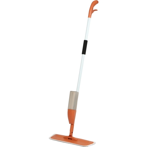 Schoonmaak/dweilen vloermop met telescoopsteel - uitschuifbaar 85 tot 120 cm -