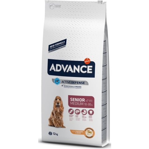 Advance - Medium Senior 12 kg Hondenvoer