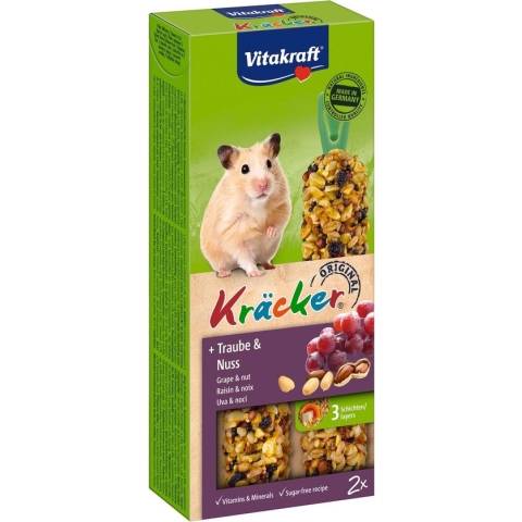 Vitakraft Hamster Kracker - Noot - Hamstersnack