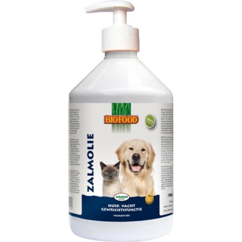 Biofood Zalmolie - Hond - Voedingssupplement - Doseerpomp - 250 ml