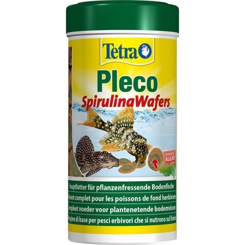 Tetra Pleco Spirulina Wafers - Vissenvoer - 250 ml