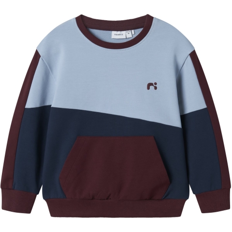 Name It Sweatshirt - NmmKellan - Navy Blazer - Name It - 5 jaar (110) - Sweatshirt