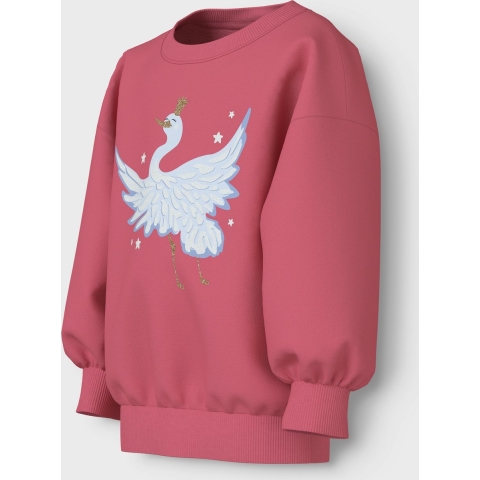 Name It Sweatshirt - NmfValona - Rapture Rose/Kraan - Name It - 3 jaar (98) - Blouse