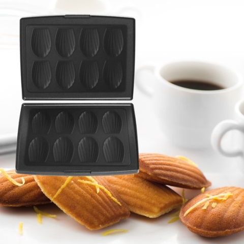 Fritel Set bakplaten - madeleines - EXCLUSIEF TOESTEL