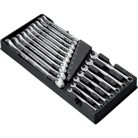 Facom module met 17 ringsteeksleutels met ogv-profiel - MOD.440-1XL