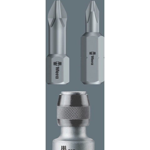 Wera 784 B 3/8" Adapter met snelwisselfunctie, 5/16 duim x 50 mm - 1 stuk(s) - 05042765001