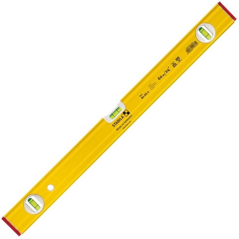 Stabila Waterpas | 180 cm | aluminium geel | ± 0,5 mm/m | 1 stuk - 19175 19175