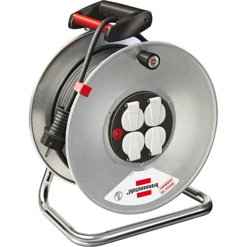 Brennenstuhl Garant S 4 E kabelhaspel 50m | H05VV-F 3G1,5 - 1195066