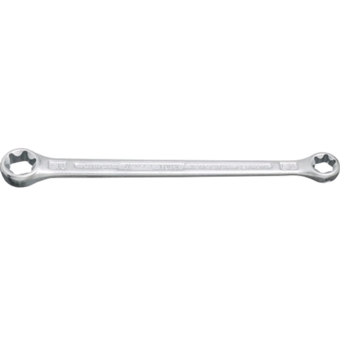 HAZET Dubbele ringsleutel 609-E6XE8 · Buiten-TORX®-profiel · SW E6, E8