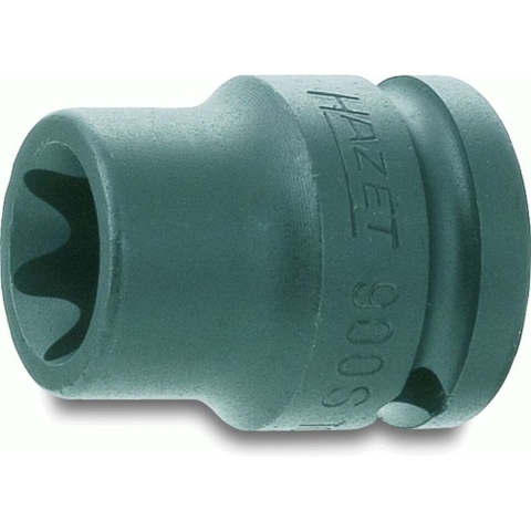 HAZET Krachtdopsleutel 900S-E16 · 1/2 inch (12,5 mm) vierkant hol · Buiten-TORX®-profiel · SW E16