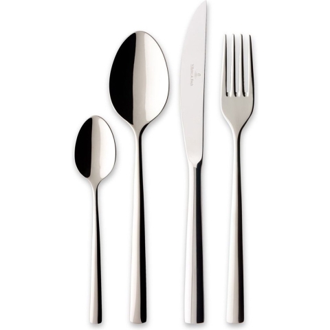 Villeroy & Boch Bestekset Piemont - RVS - 48-delig / 12 personen