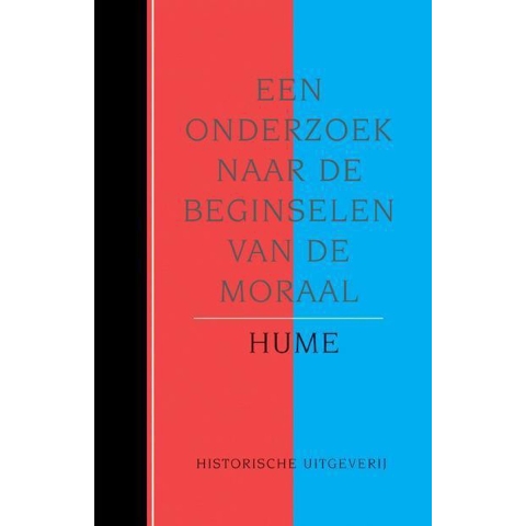 Een onderzoek naar de beginselen van de moraal (Hardback)