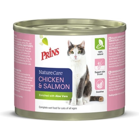 Prins NatureCare Cat Chicken&Salmon 200 g