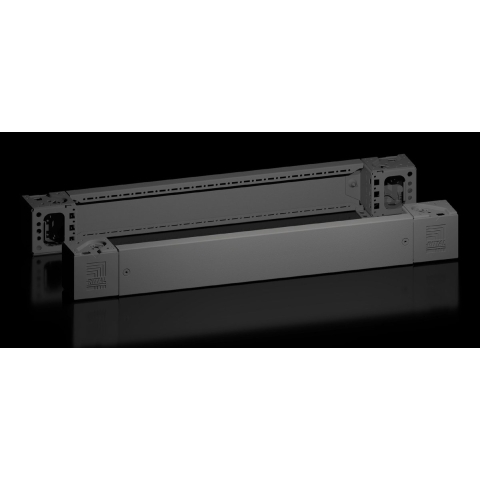 Rittal 8660.003 VX-hoekstuk met sokkel-afdekking, voor en achter, H: 100 mm, voor B: 800 mm, staalplaat 1 set(s)