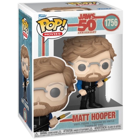 Jaws (50th Anniversary) Funko Pop Vinyl: Matt Hooper