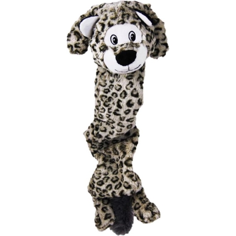 Kong Stretchezz Jumbo Luipaard XL - Hondenspeelgoed - 58 cm