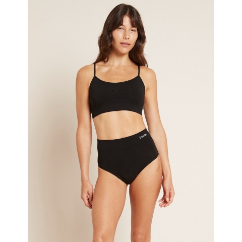 Boody Menstruatieondergoed Tailleslip Zwart Licht/Normaal Maat L