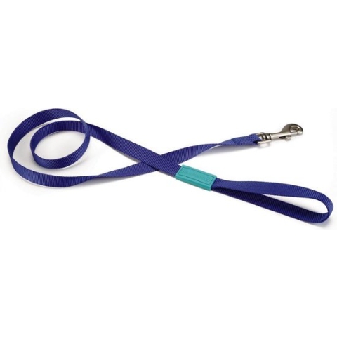 Beeztees Nylon Looplijn Blauw 120 cm x 20 mm