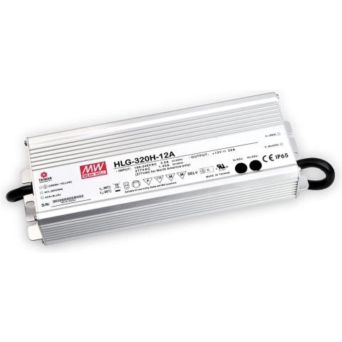 MEAN WELL HLG-320H-36B LED-Treiber - LED-Trafo Konstantspannung, Konstantstrom 320W 8.9A 18-36 V/DC