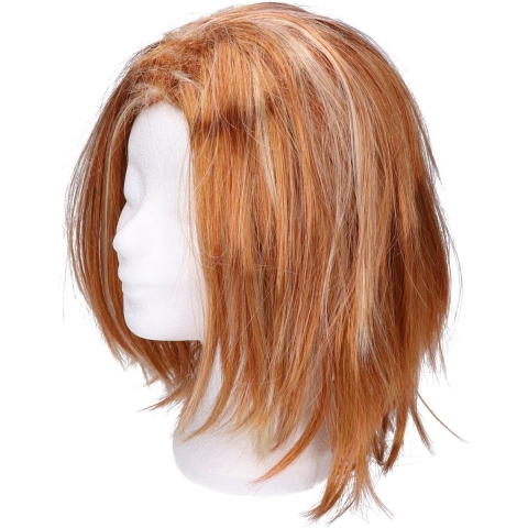 90s/Ginger Power verkleed pruik - rood - dames - Jaren 90 thema - Spice Girls popster - Damespruiken -