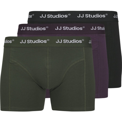 Jack & Jones Boxershorts - 3-pack - JacSoho - Black Pack/WB Duf - Jack & Jones - 12 jaar (152) - Boxershorts