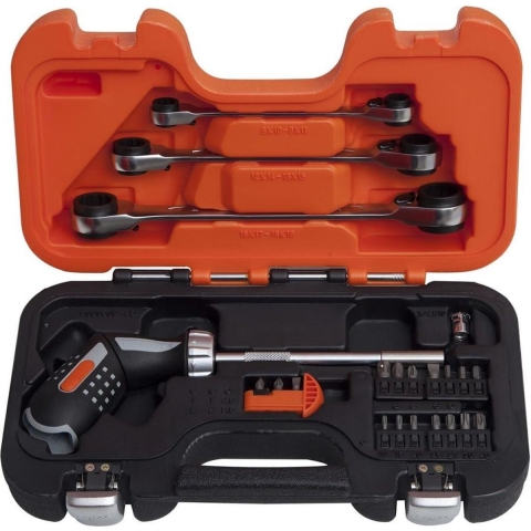 Bahco pistool greep ratelschdraaier set | 808050P-25