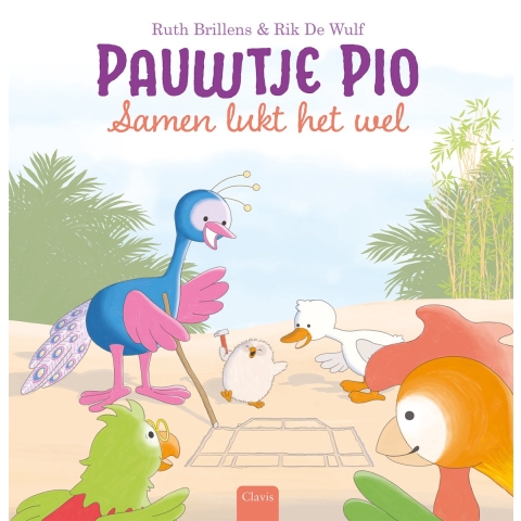 Pauwtje Pio samen lukt het wel (Hardback)