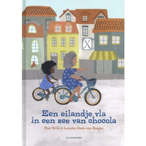 Een eilandje vla in een zee van chocola (Hardback)