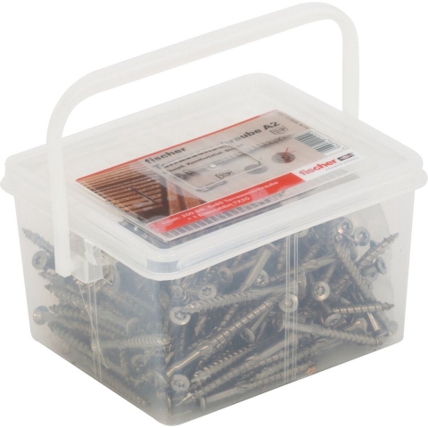 Fischer 660613 Terrasschroeven 5 mm 60 mm T 200 stuk(s)
