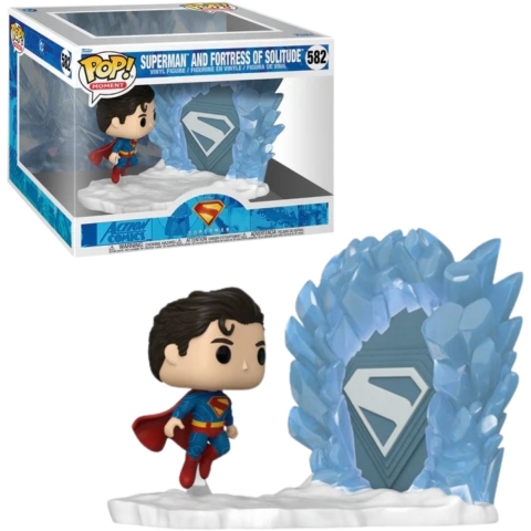 Superman Funko Pop! Moment Vinyl: Superman and Fortress of Solitude