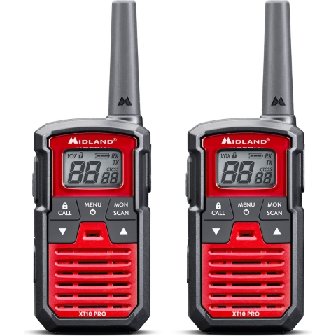 Midland XT10 Pro Paar Rot C1459 PMR-portofoon Set van 2 stuks