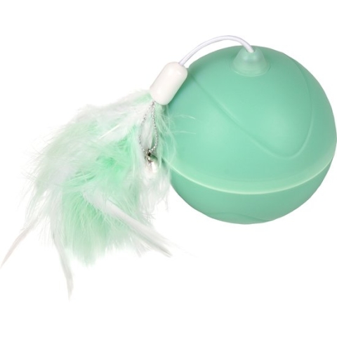 FLAMINGO Balspeeltje 2-in-1 LED Magic Mechta 7 cm groen