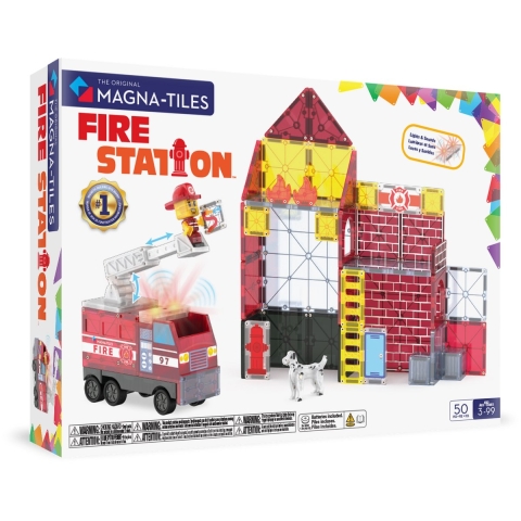 Magna-Tiles Fire Station 50 stuks