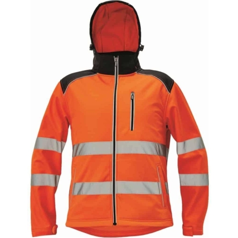Cerva CRV Knoxfield Hi-Vis Softshell Jas 03010536 | Kleur Fluo Oranje | Maat M - 00.200.239.02