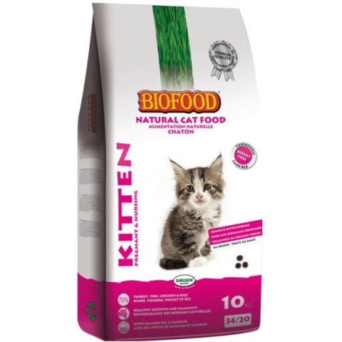 Biofood Premium Quality Kat Kitten Pregnant / Nursing 10 KG
