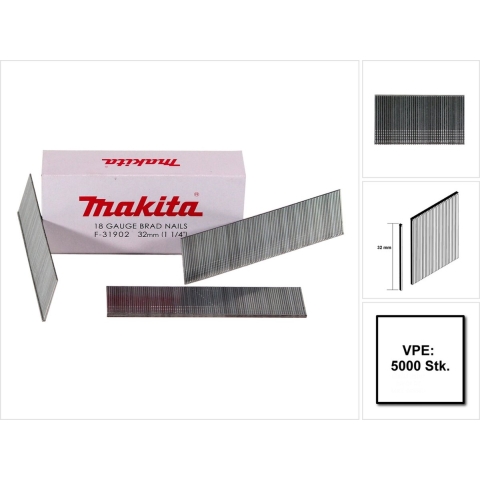 Makita Accessoires Brad 32mm - F-31902