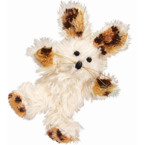 Kong Cat Softies Fuzzy Bunny - Kattenkruid - Beige