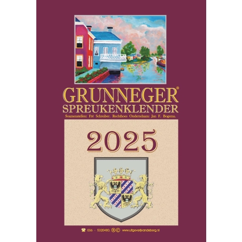 Grunneger spreukenklender 2025 (Kalender)