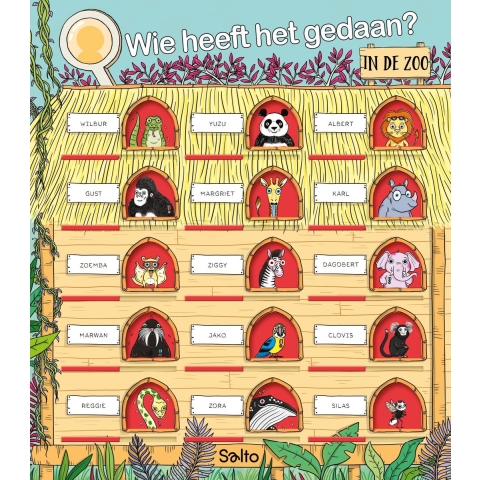 Wie heeft het gedaan? In de zoo (Hardback)