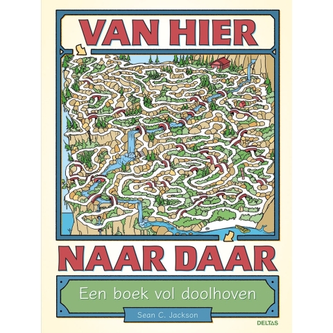 Van hier naar daar - Een boek vol doolhoven (Paperback)