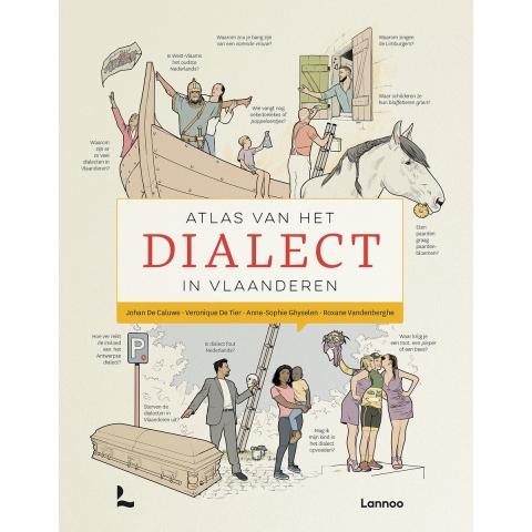 Atlas van het dialect in Vlaanderen (Hardback)