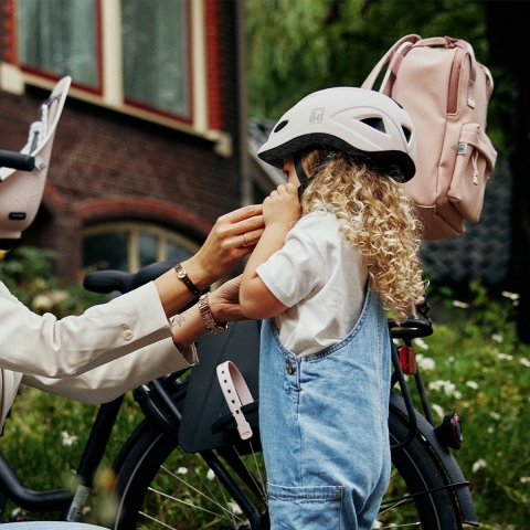 Urban Iki fietshelm Sakura Pink - Maat S (48-52 cm)