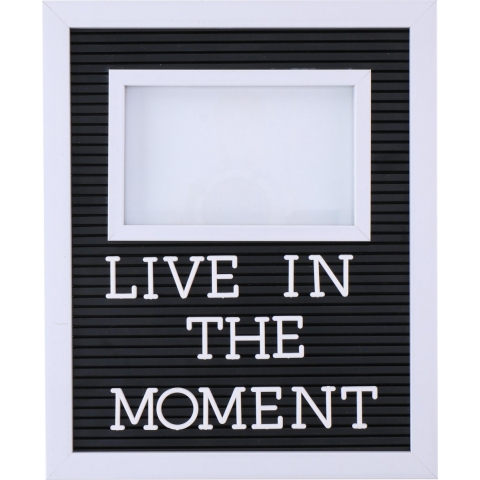 ArtiCasa letterbord met fotolijst - 188 letters - 28x23x3cm
