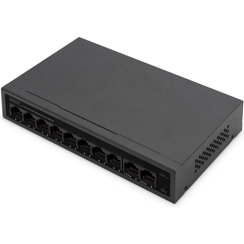 Digitus DN-95354 Netwerk switch 10 / 100 MBit/s IEEE 802.3af (12.95 W), IEEE 802.3af (15.4 W), IEEE 802.3at (25.5 W), IEEE 802.3at (30 W)