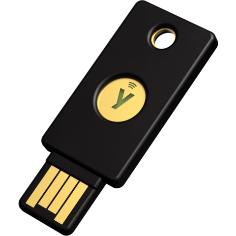 Yubico Passwordmanager USB-stick Zwart/goud